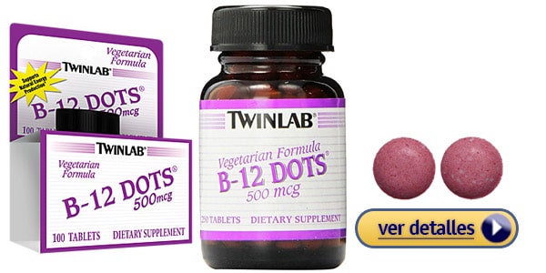 Twinlab B12 Dots mejor suplemento vitamina b12