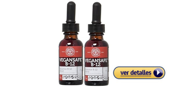 VeganSafe B12 Mejor vitamina B12 para vegetarianos o veganos