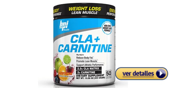 suplemento de L Carnitina para mujeres BPI Sports Cla Carnitine