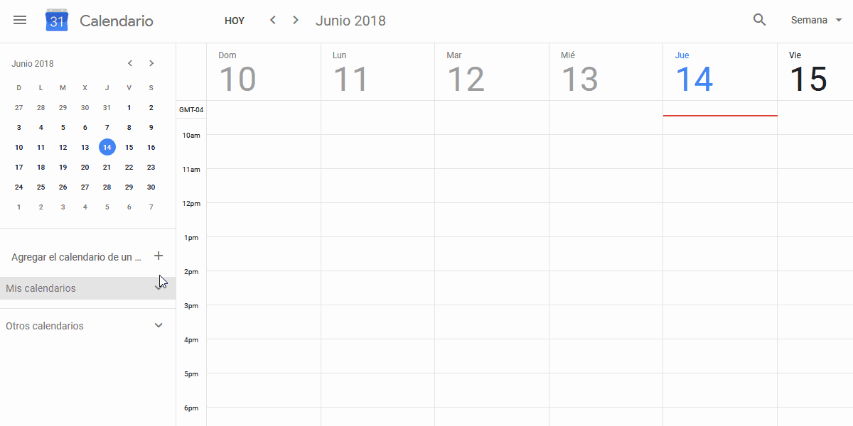 Calendario Mundial con Google Calendar