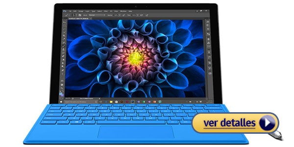 Microsoft Surface Pro 4 Mejor laptop 2 en 1 para viajar