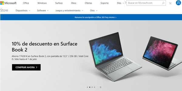 Tienda Microsoft laptop barata