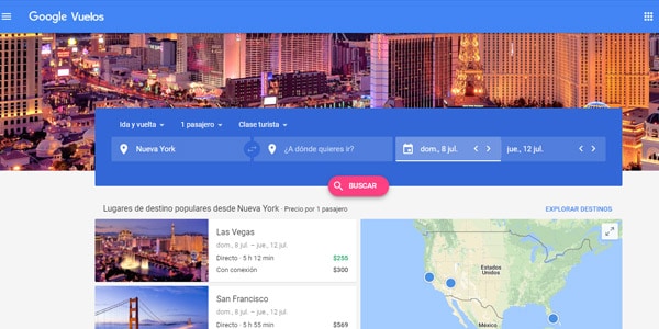 google vuelos cuando comprar tickets