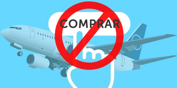 peor dia comprar pasajes de avión