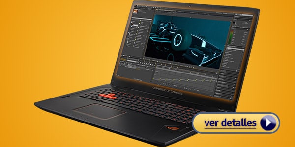 ASUS GL702VM ROG laptop para editar videos