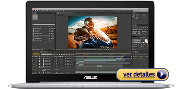 ASUS ZENBOOK Pro laptop para edicion video profesional