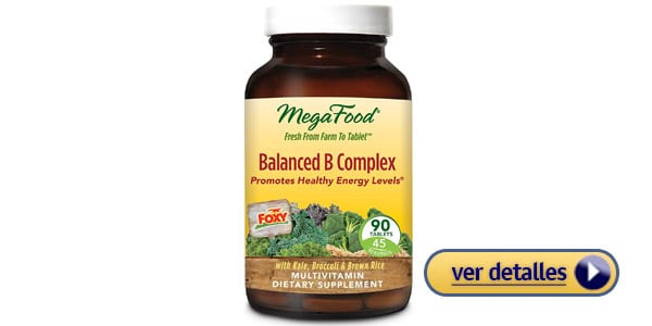 Complejo B MegaFood Balanced vegetarianos veganos