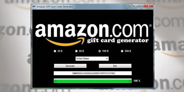 estafa generador de codigo tarjeta de regalo amazon