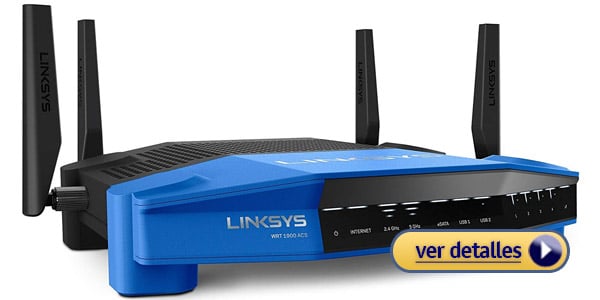 Linksys WRT1900ACS Mejor router con mayor alcance