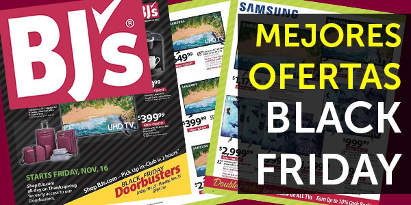 bjs wholesale ofertas black friday viernes negro