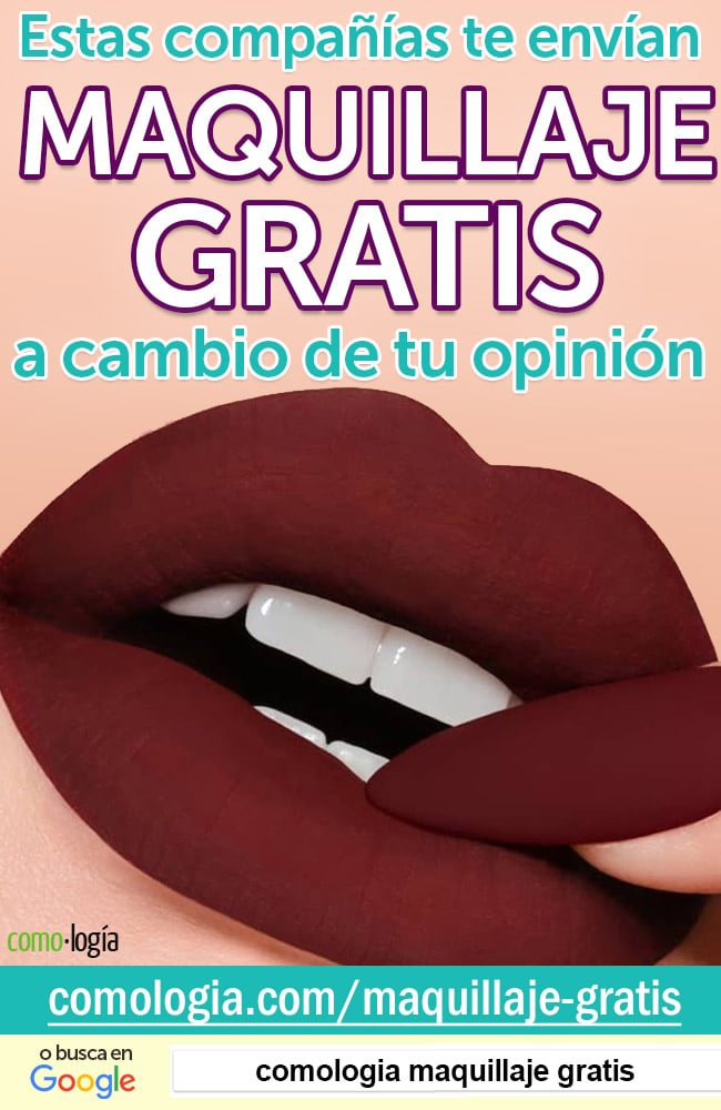 maquillaje gratis muestras