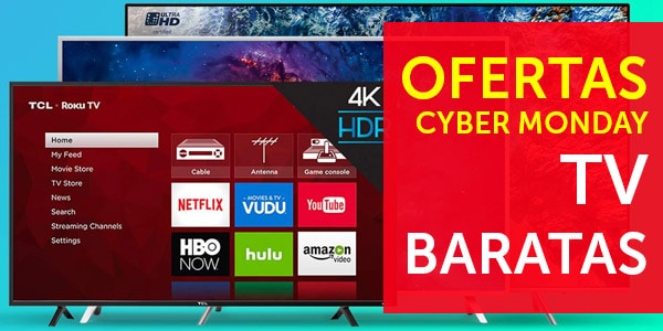 ofertas cyber monday television lunes cibernetico