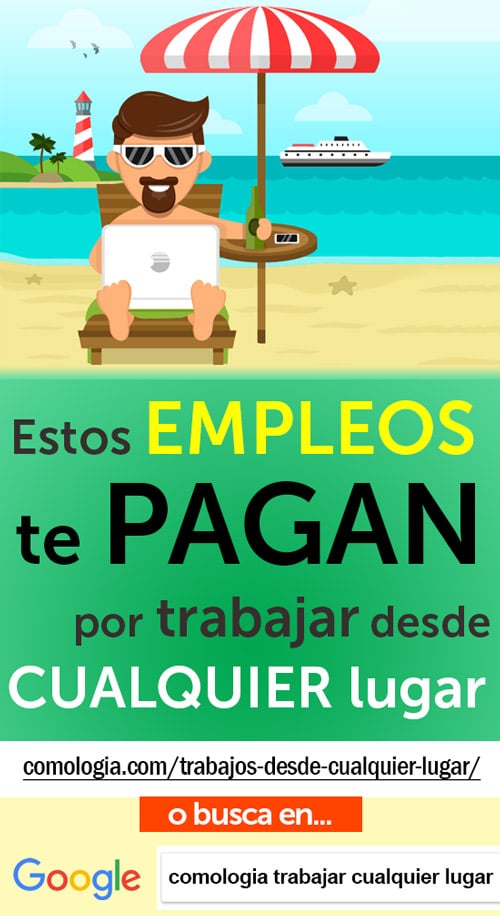 trabajar desde cualquier lugar pais