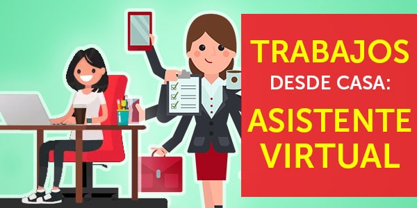 asistente virtual trabajos desde casa