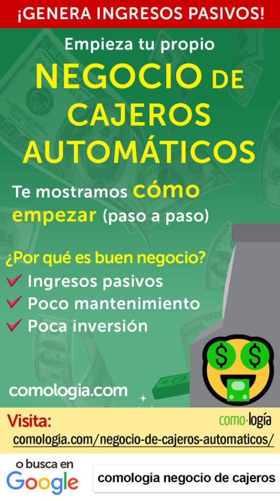 cajeros automaticos atm negocio