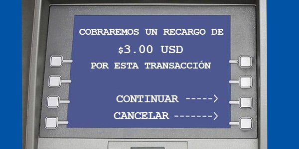 negocio atm cajero automatico comision