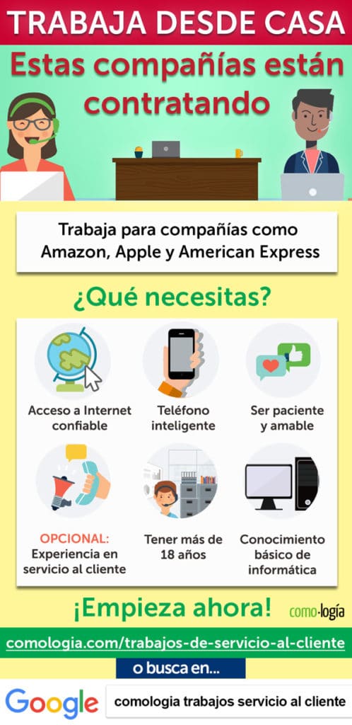 trabajos de servicio al cliente