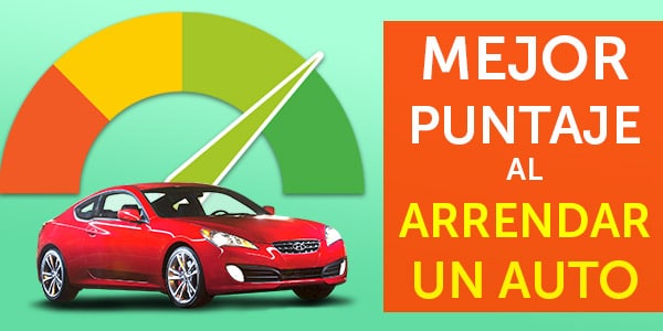 puntaje de crédito arrendar lease de autos