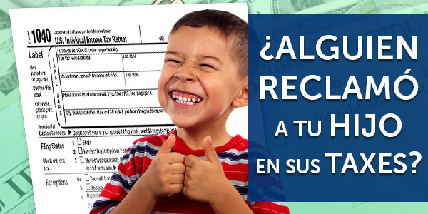 alguien reclamo mis hijos taxes impuestos