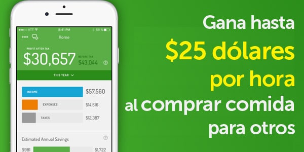 ganar dinero comprando comida para otros