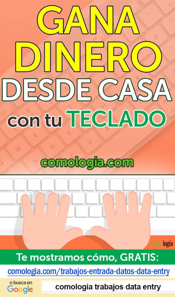 ganar dinero data entry entrada de datos