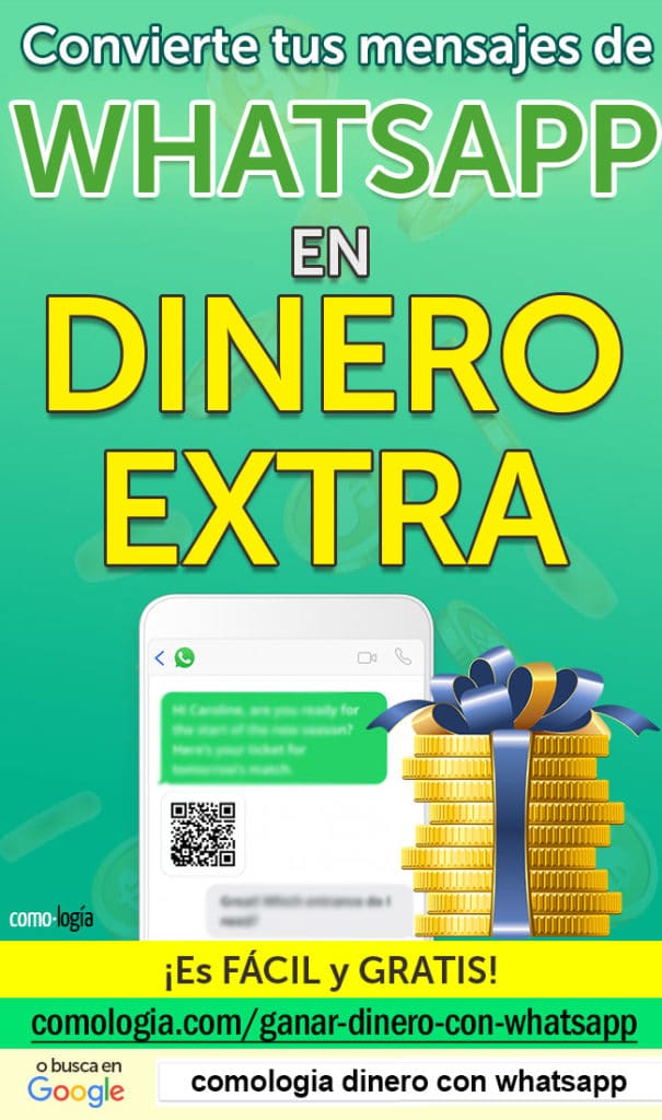 dinero con whatsapp