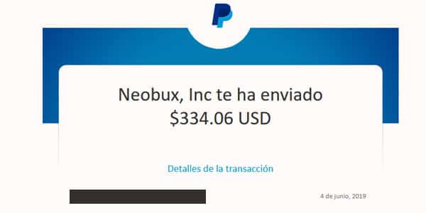 neobux ptc prueba de pago