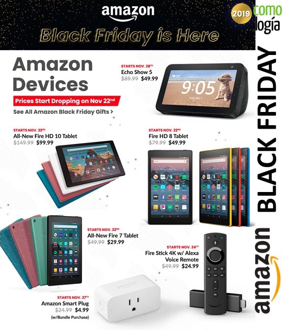 especiales de amazon viernes negro