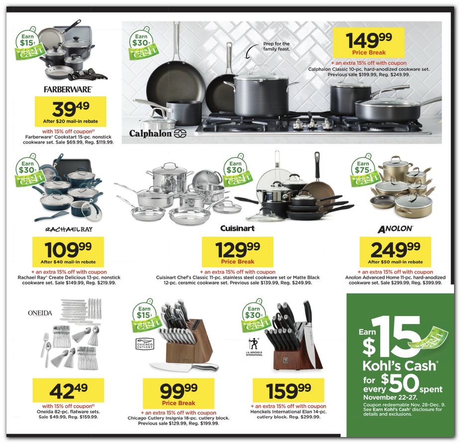 Kohl's viernes negro 2021: Ofertas Kohl's Black Friday ...