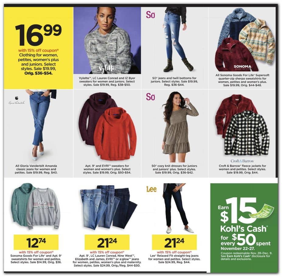 Kohl's viernes negro 2021: Ofertas Kohl's Black Friday ...