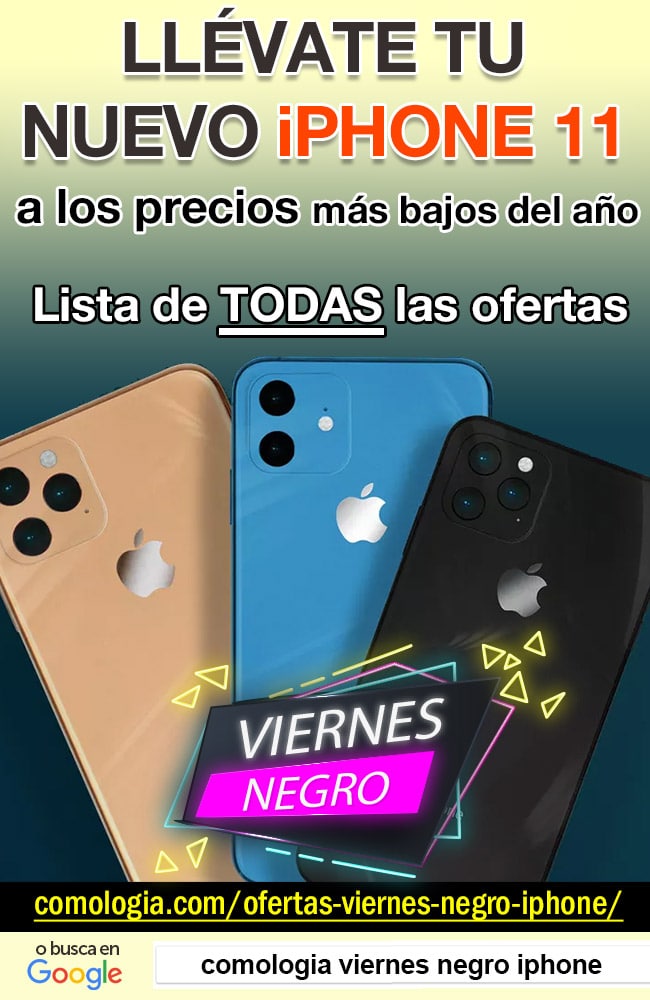 ofertas viernes negro iphone 11 black friday