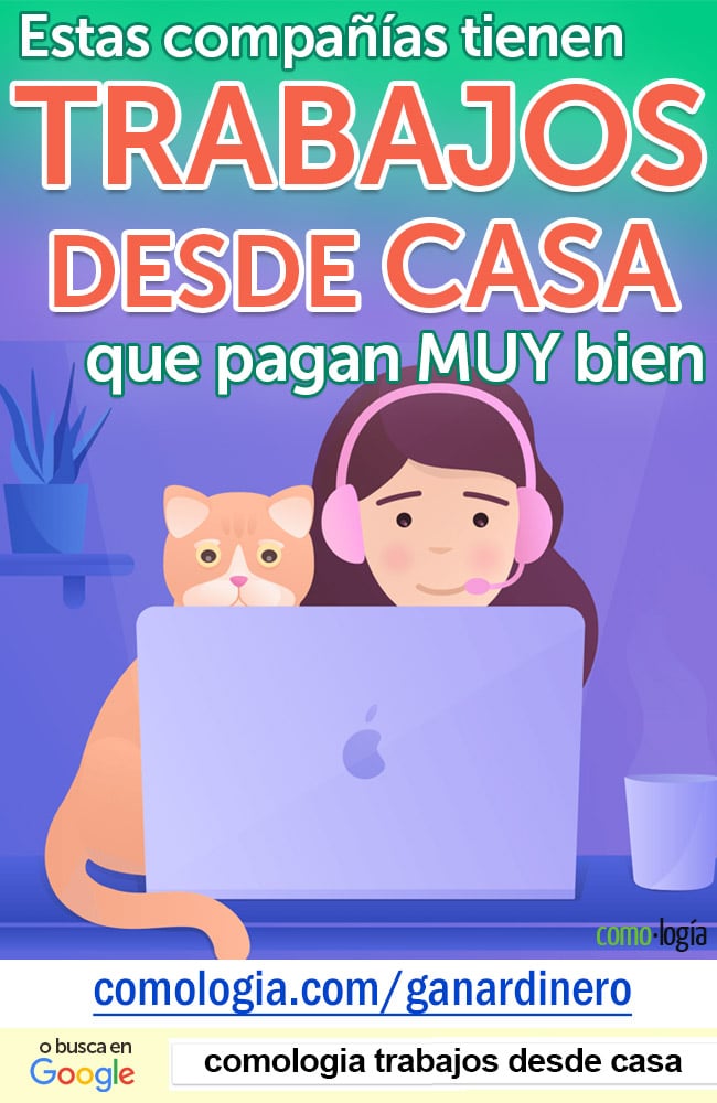 trabajar desde casa para companias