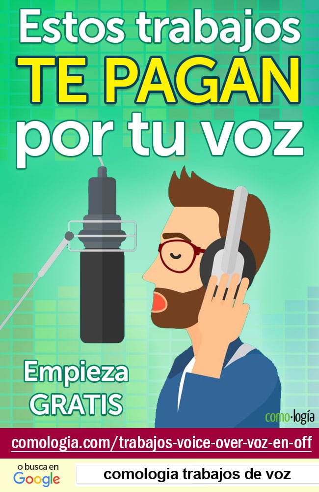 trabajos voice over voz en off